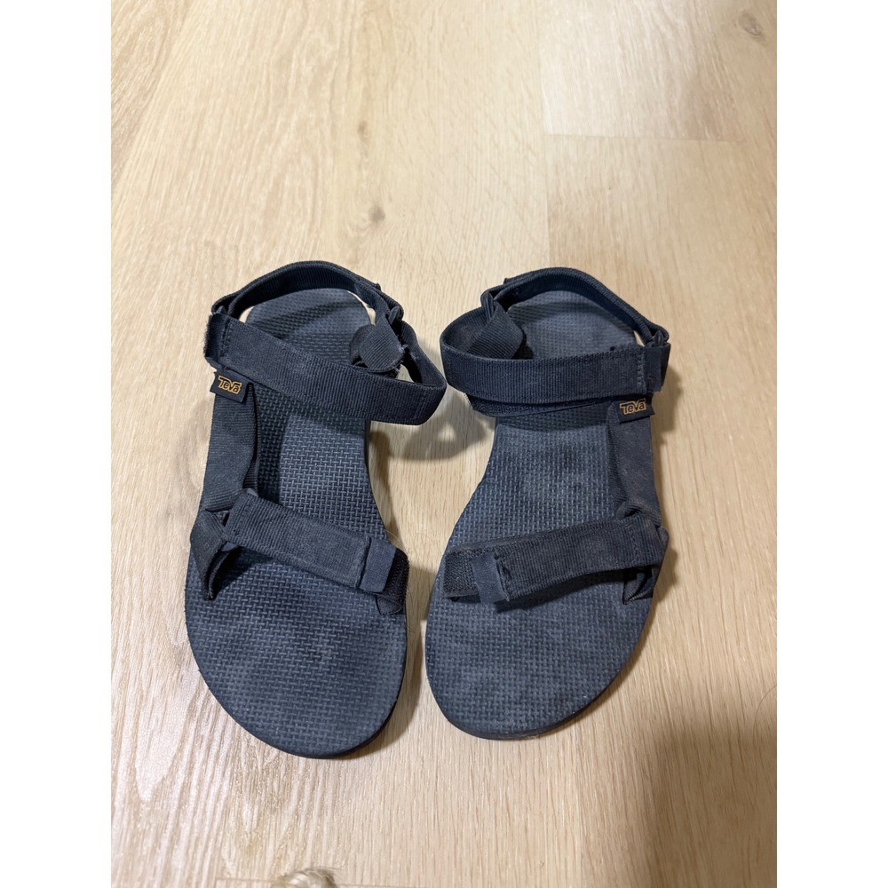Teva Original Universal Black Strappy Sport Sandals Womens Size 7